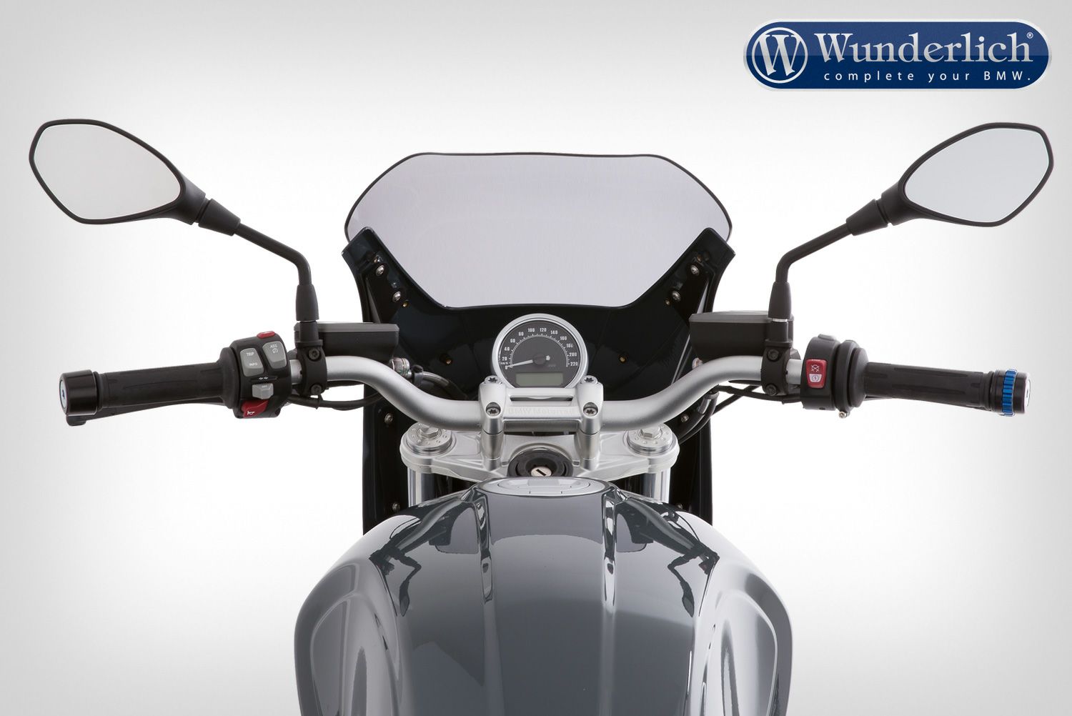 ワンダーリッヒ DAYTONA コクピットフェアリング R-NineT Pure カタラノグレー-02