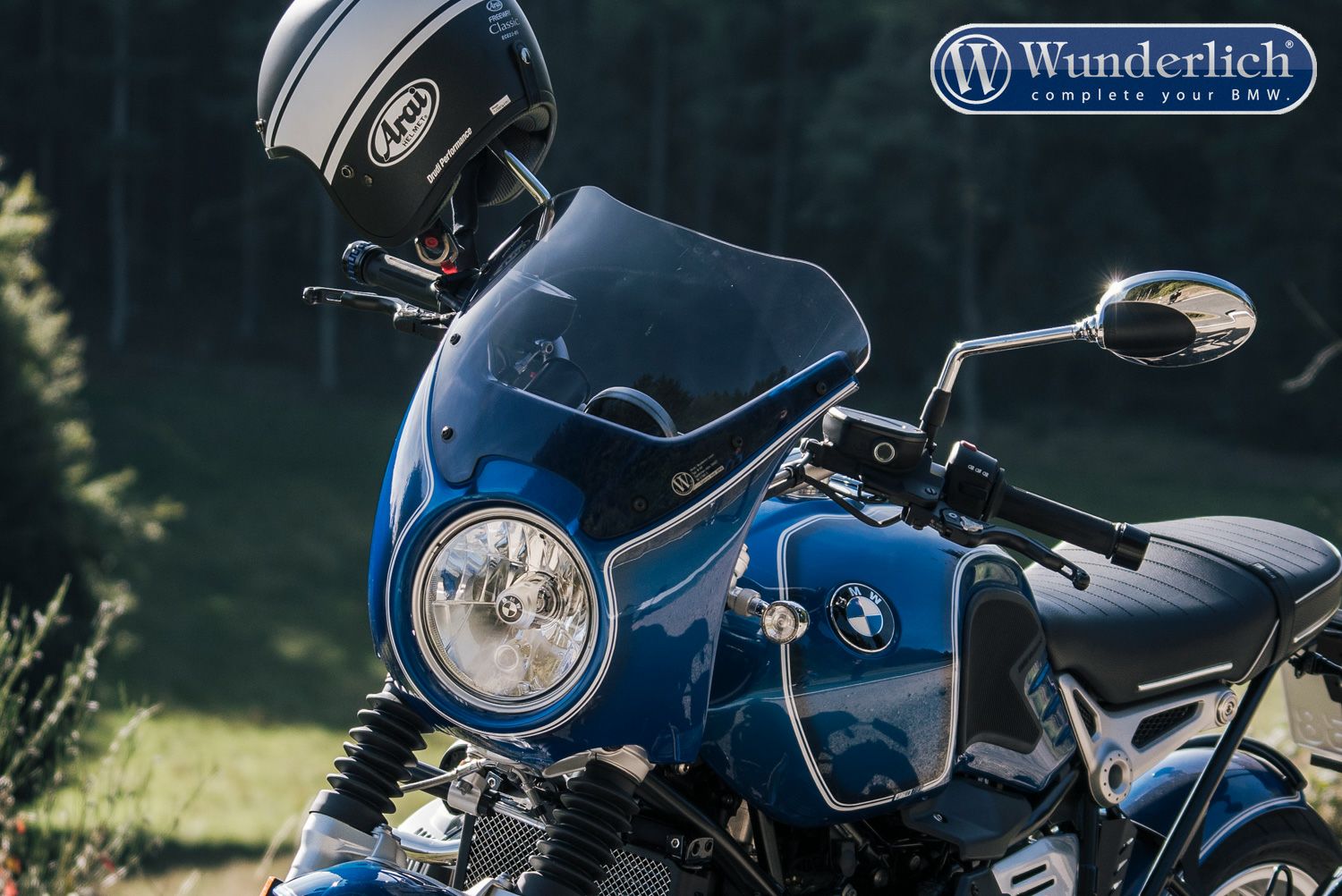 ワンダーリッヒ DAYTONA コクピットフェアリング R-NineT Pure,T/5 未塗装-02