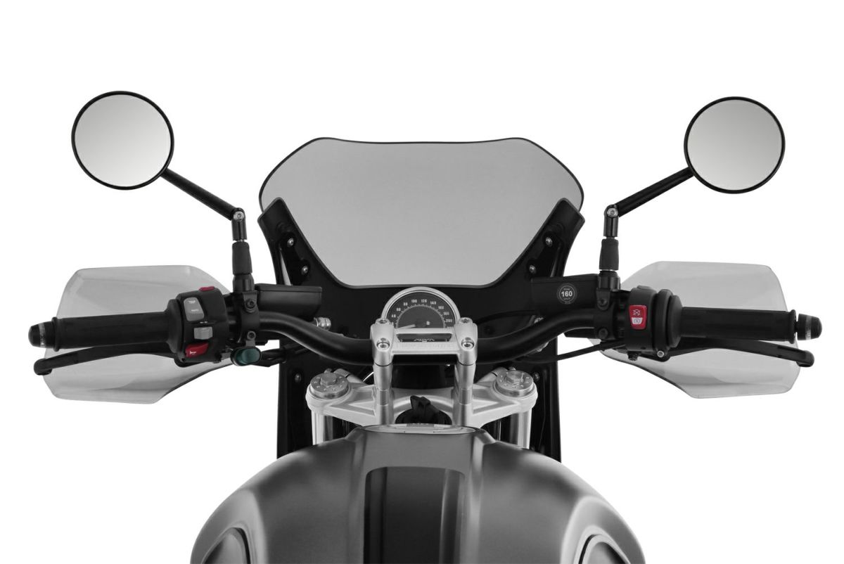 ワンダーリッヒ DAYTONA コクピットフェアリング R-NineT スクランブラー モノリスメタリックマットグレー-02