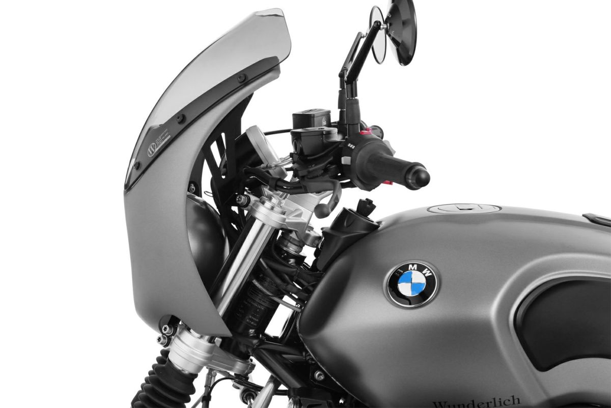 ワンダーリッヒ DAYTONA コクピットフェアリング R-NineT スクランブラー モノリスメタリックマットグレー-04