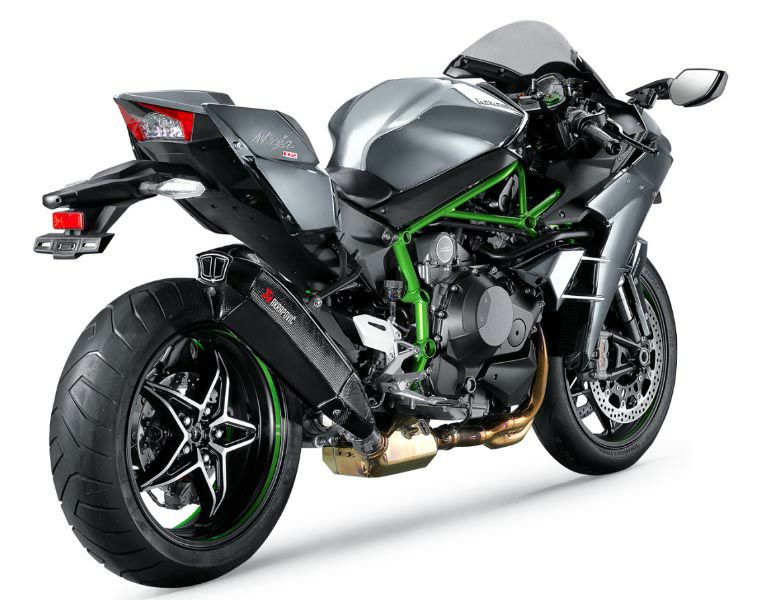 Akrapovic (アクラポヴィッチ)カーボン・スリップオン・マフラー Kawasaki H2/R-01