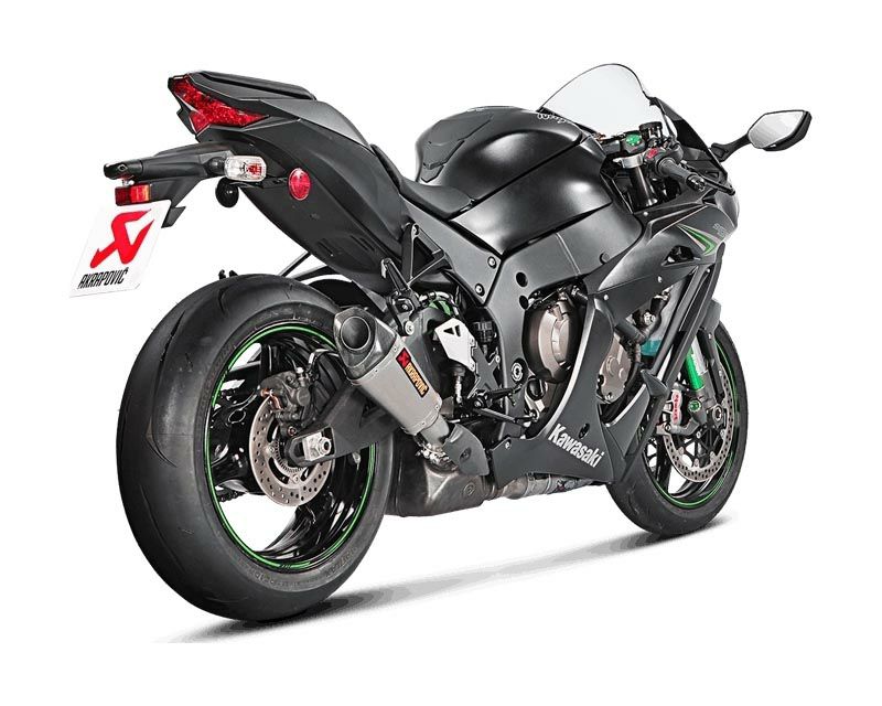 ZX-10R AKRAPOVIC スリップオンマフラー チタン S-K10SO17-ASZ