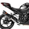 Akrapovic(アクラポヴィッチ) カーボン・スリップオン・マフラー ブラック Kawasaki Ninja 250,400-07