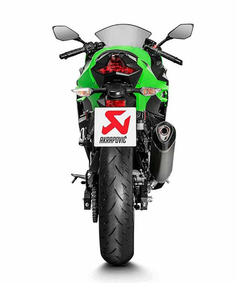 アクラポビッチ Ninja400 2018-2019 e4仕様 ヘキサゴナルチタンスリップオン S-K4SO5-HRT