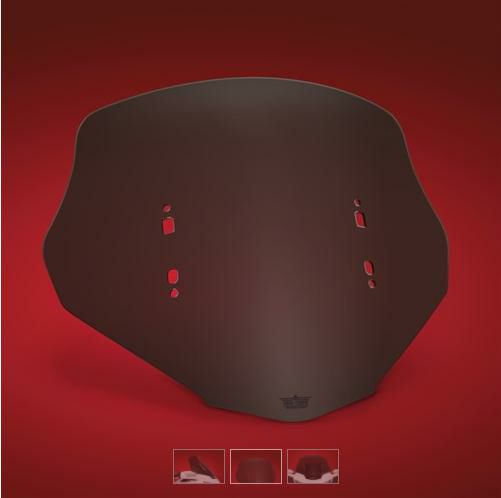 ショウクローム(SHOW CHROME) ダーク GT-EURO スポーツウィンド シールド GL1800 ゴールドウィング-03