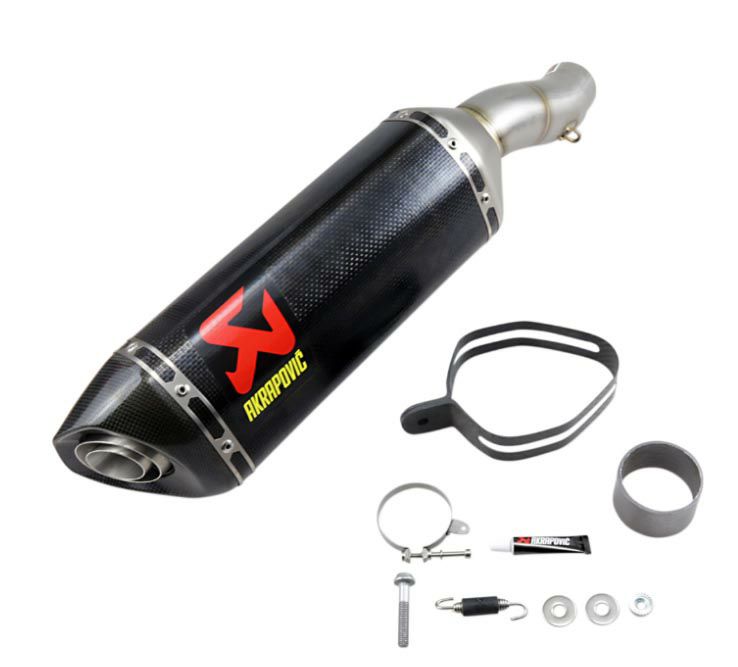 Akrapovic(アクラポヴィッチ) カーボン・スリップオン・マフラー ...