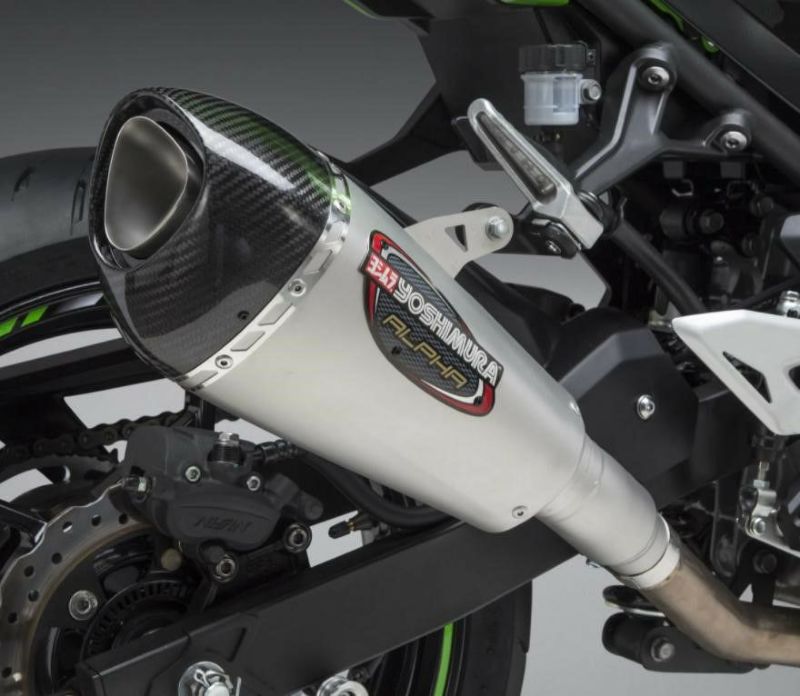 ヨシムラUSA アルファ ストリート ALPHA T スリップオン マフラー カワサキ ニンジャ NINJA 400, Z400 2018～-02