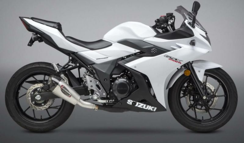 ヨシムラUSA アルファ ストリート ALPHA T ステンレス スリップオン マフラー スズキ GSX250R | バイクカスタムパーツ専門店  モトパーツ(MOTO PARTS)