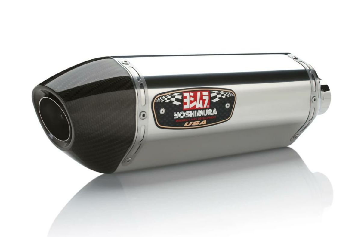 ヨシムラUSA R-77 ステンレス スリップオン マフラー スズキ ハヤブサ GSX-R1300-02