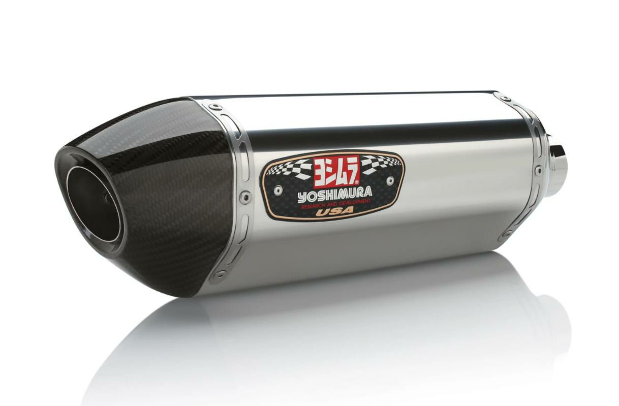 ヨシムラUSA R-77 ステンレス スリップオン マフラー スズキ ハヤブサ GSX-R1300-02