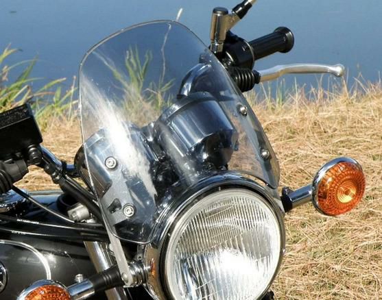 DART Classic ウインドシールド スクリーン XSR700 16-21 スモークグレー(ライトスモーク) | バイクカスタムパーツ専門店  モトパーツ(MOTO PARTS)