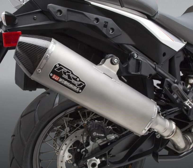 ヨシムラUSA RS-4 ステンレス スリップオン マフラー KTM Adventure 