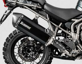 Akrapovic (アクラポヴィッチ) スリップオンマフラー・チタン・ECE規格・タイガー・18-20-01