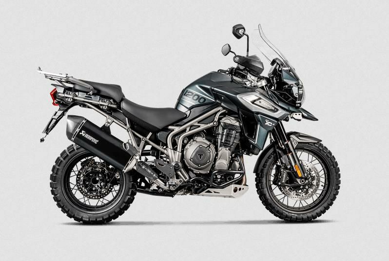 Akrapovic (アクラポヴィッチ) スリップオンマフラー・チタン・ECE規格・タイガー・18-20-02