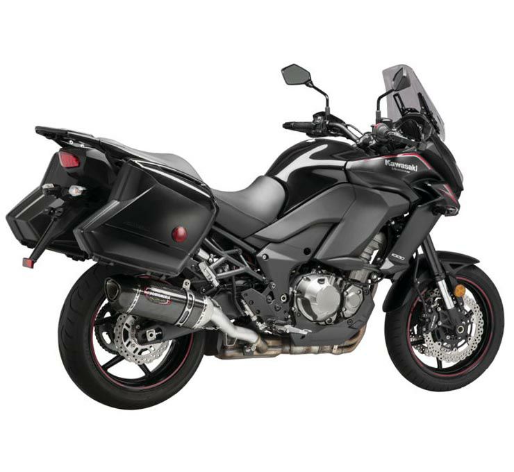 ヨシムラUSA アルファ カーボン・マフラー カワサキ Versys1000