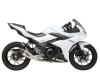 【SALE】ヨシムラUSA 　レース・アルファ  ステンレス/カーボン　フルエキゾースト・マフラー スズキGSX250R-02