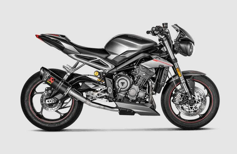 Akrapovic (アクラポヴィッチ) スリップオンマフラー・レース用・カーボン・ストリートトリプル765・17-19 |  バイクカスタムパーツ専門店 モトパーツ(MOTO PARTS)