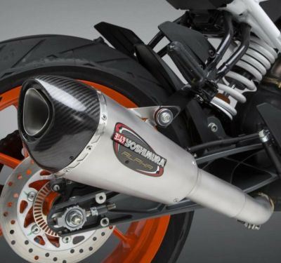 US ヨシムラ アルファ ストリート ALPHA T ステンレス スリップオン マフラー KTM 390 DUKE, RC390 
