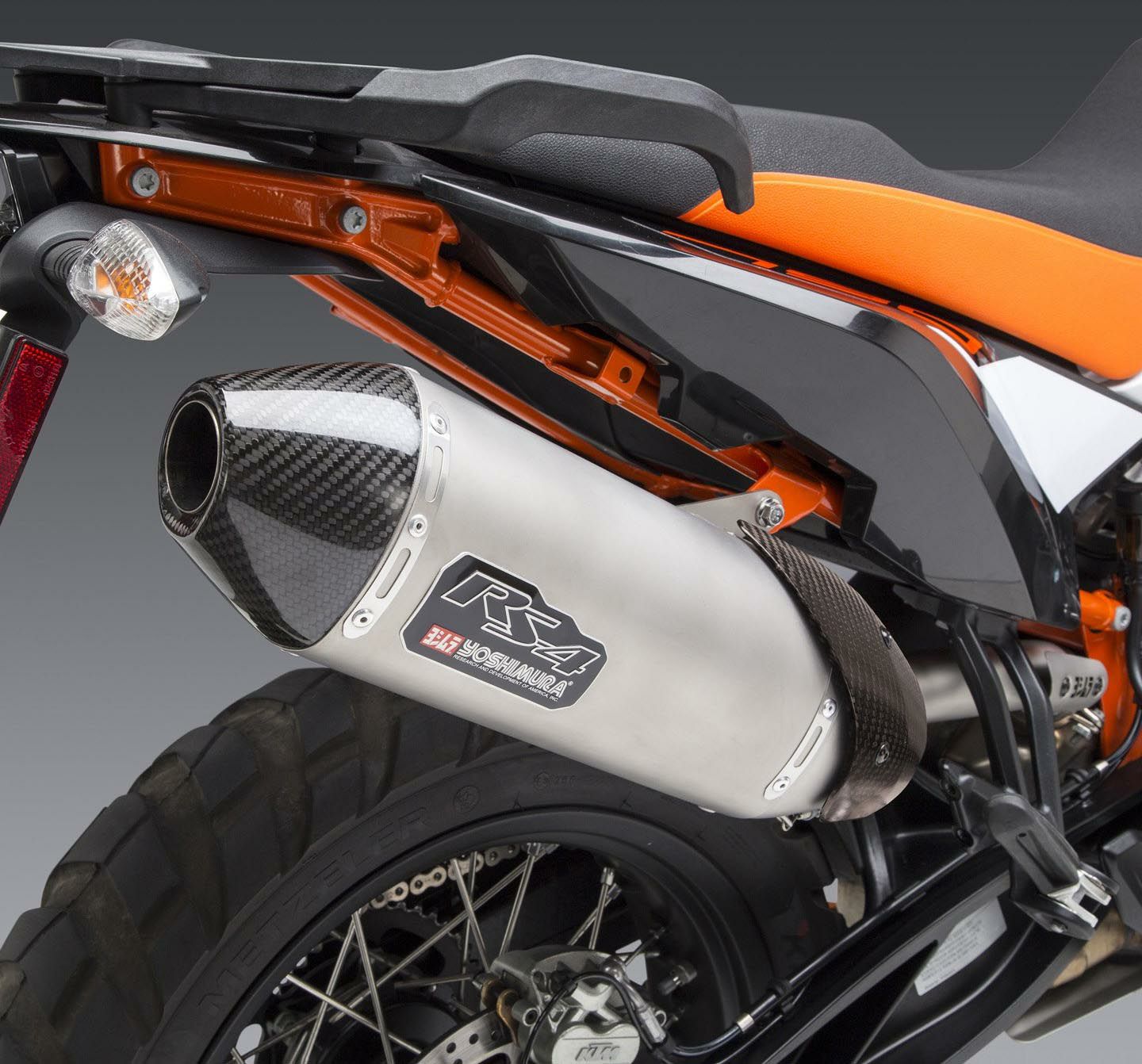 ヨシムラUSA RS-4 ステンレス スリップオン マフラー KTM 790 