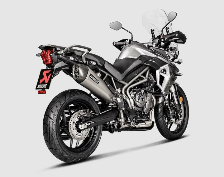 Akrapovic (アクラポヴィッチ) スリップオンマフラー・ECE規格・チタン・タイガー800・18-20-03