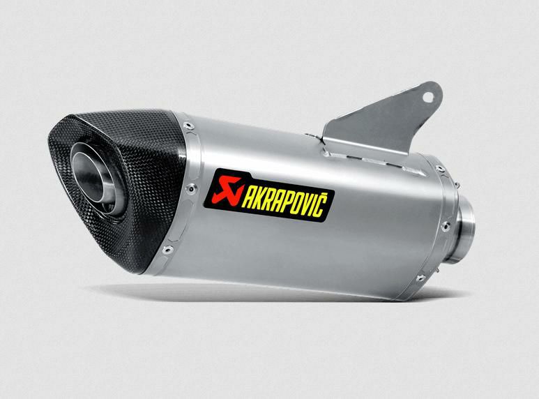 Akrapovic (アクラポヴィッチ) スリップオンマフラー・レース用・チタン・ハイパーモタード・13-18 | バイクカスタムパーツ専門店  モトパーツ(MOTO PARTS)