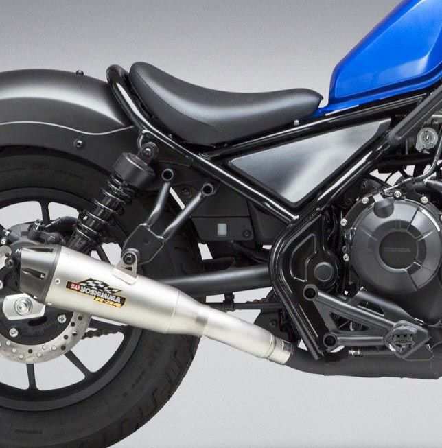 ヨシムラUSA R-34 スリップオン ステンレス マフラー HONDAレブル500 