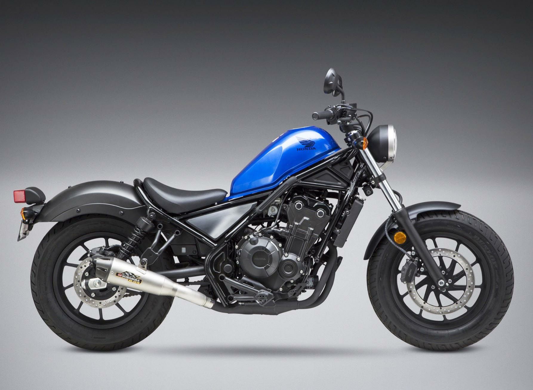 【SALE】ヨシムラUSA R-34 スリップオン ステンレス マフラー HONDAレブル500-02