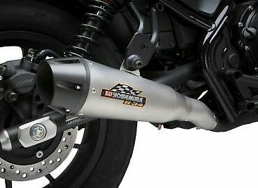 ヨシムラUSA R-34 スリップオン ステンレス マフラー HONDAレブル500 