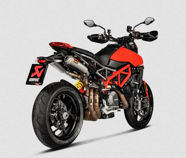 アクラポヴィッチ正規品❗️新品⭐️スリップオンマフラーハイパーモタード 13-18 Akrapovic (アクラポヴィッチ) スリップオンマフラー・レース用