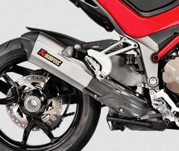 Akrapovic (アクラポヴィッチ) スリップオンマフラー・ECE規格・チタン・ムルティストラーダ/S・15-17-01