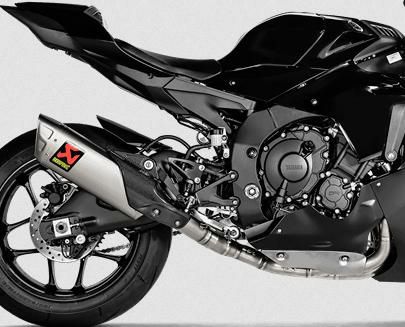 アクラポビッチスリップオンマフラー yzf-r1 （YZF-R1 マフラー 
