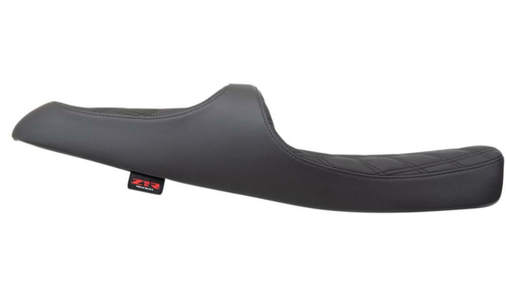 Z1R プレデターIII シート ダブルダイヤモンド ブラック トライアンフ T100, T120, Street Twin, Street Scrambler 水冷-03