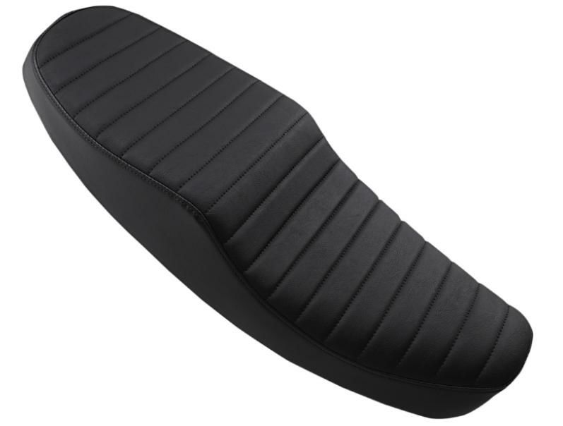 Z1R シート クラシック タックロール ブラック トライアンフ T100, T120, Street Twin, Street Scrambler 水冷-02