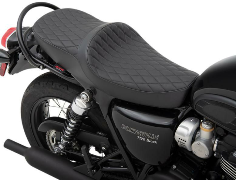 Z1R ローシート ダイヤモンド ブラック トライアンフ T100, T120, Street Twin, Street Scrambler 水冷-01