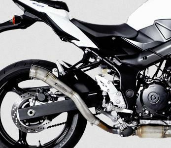 Akrapovic (アクラポヴィッチ) スリップオンマフラー・チタン・GSR750 