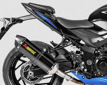 Akrapovic (アクラポヴィッチ) スリップオンマフラー・カーボン・ECE規格・GSX-S750・17-20-01