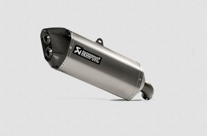 Akrapovic (アクラポヴィッチ) スリップオンマフラー・チタン・ECE規格・V-Strom1000・14-19 | バイクカスタムパーツ専門店  モトパーツ(MOTO PARTS)