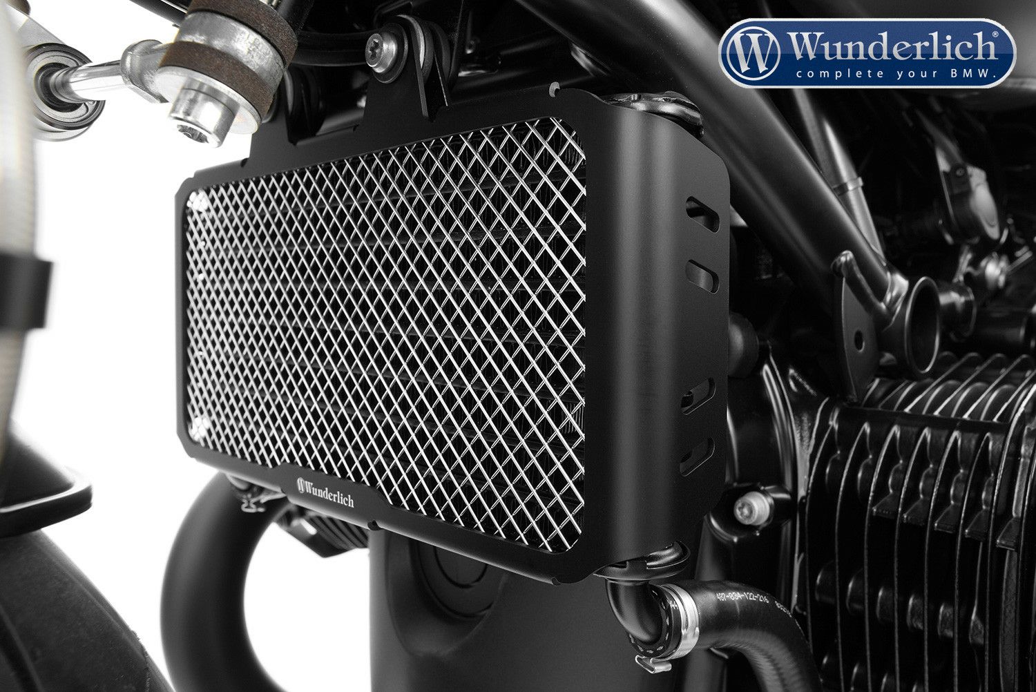 ワンダーリッヒ オイルクーラー ガード ブラック BMW RnineT-01
