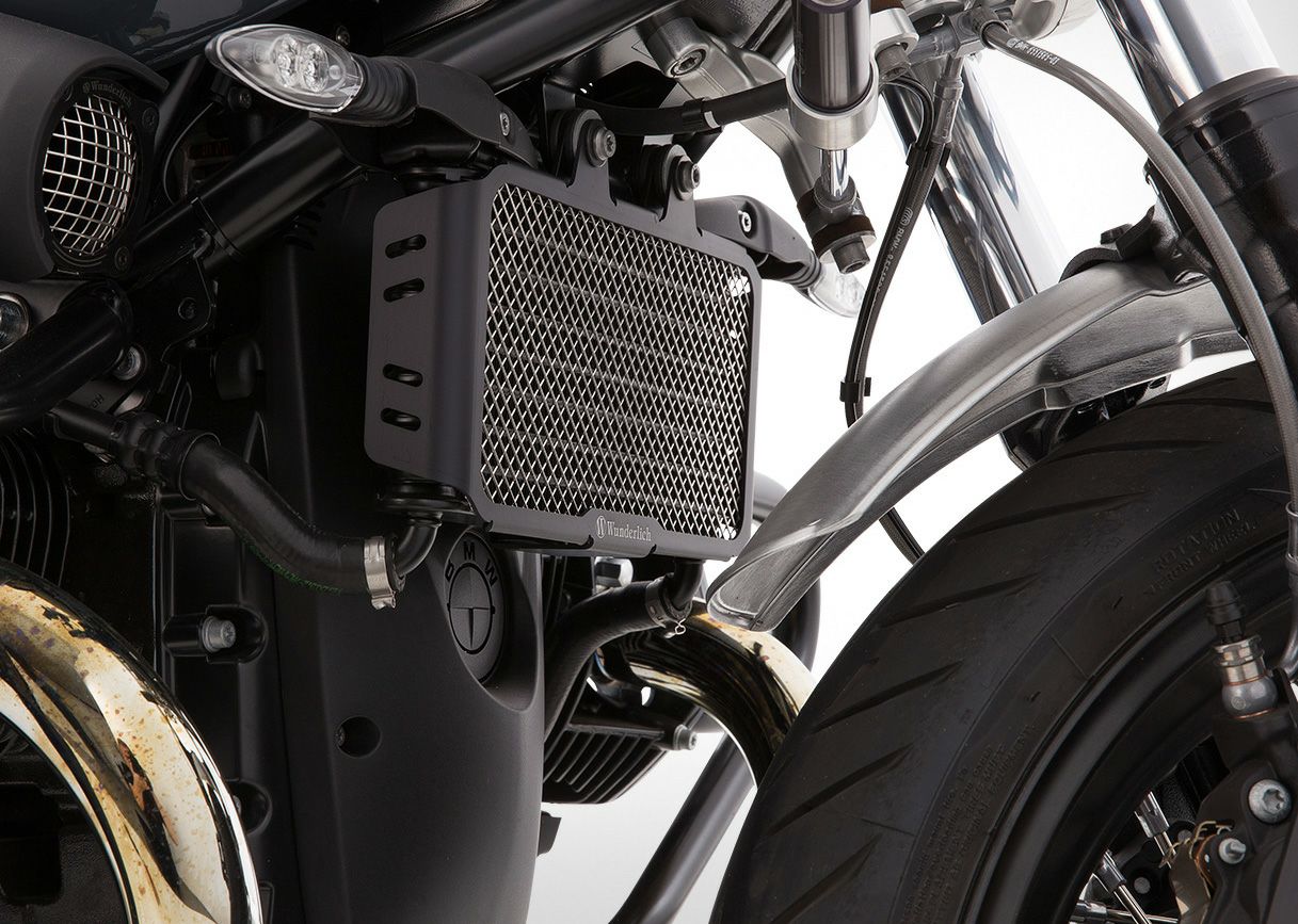 ワンダーリッヒ オイルクーラー ガード ブラック BMW RnineT-02