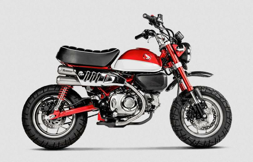 Akrapovic (アクラポヴィッチ) スリップオンマフラー・チタン・モンキー・19-20-02