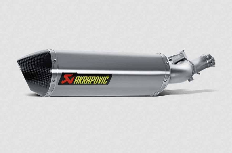 Akrapovic (アクラポヴィッチ) スリップオンマフラー・EC規格・チタン 