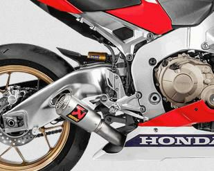 Akrapovic (アクラポヴィッチ) スリップオンマフラー・チタン 
