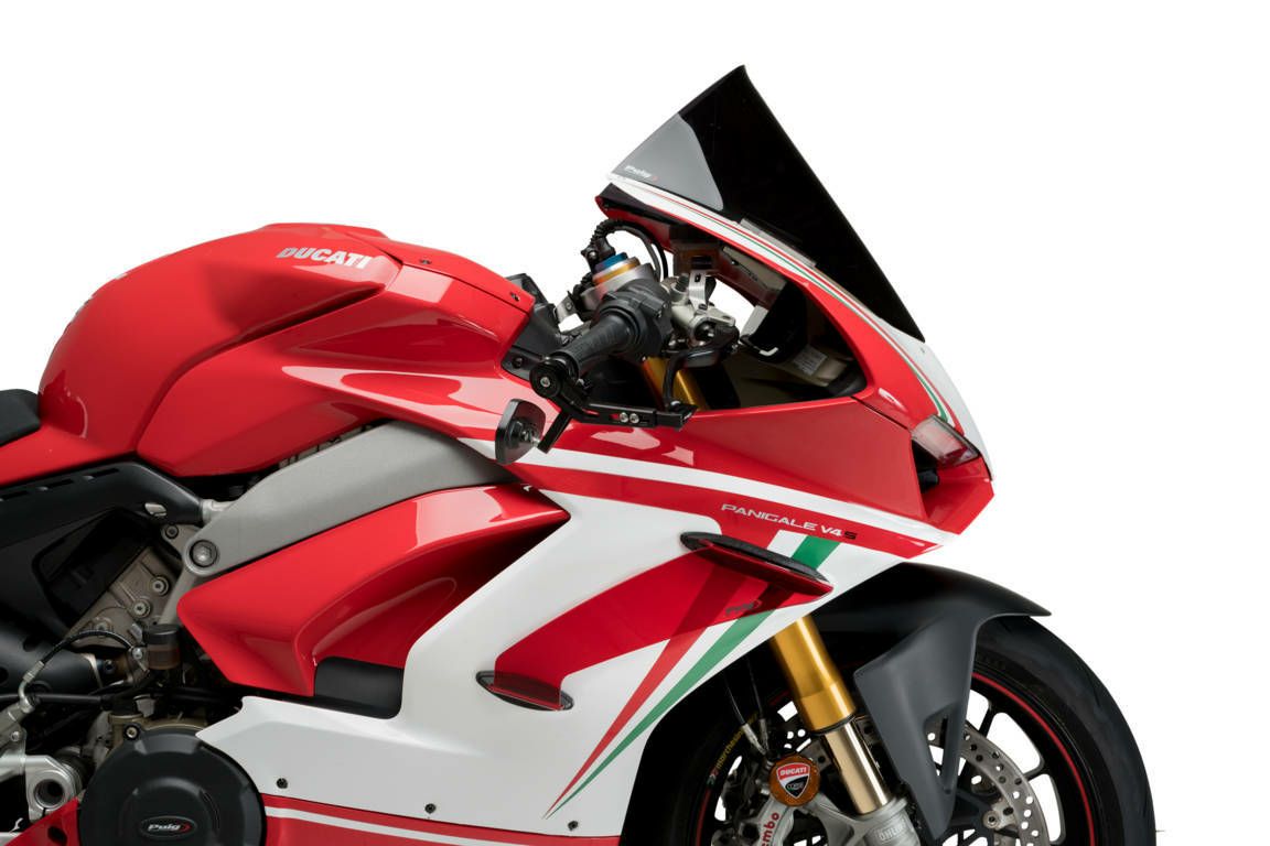 Puig(プーチ) ウイングレット・ダウンフォース・スポイラー・Ducati・パニガーレV2/V4・レッド-02