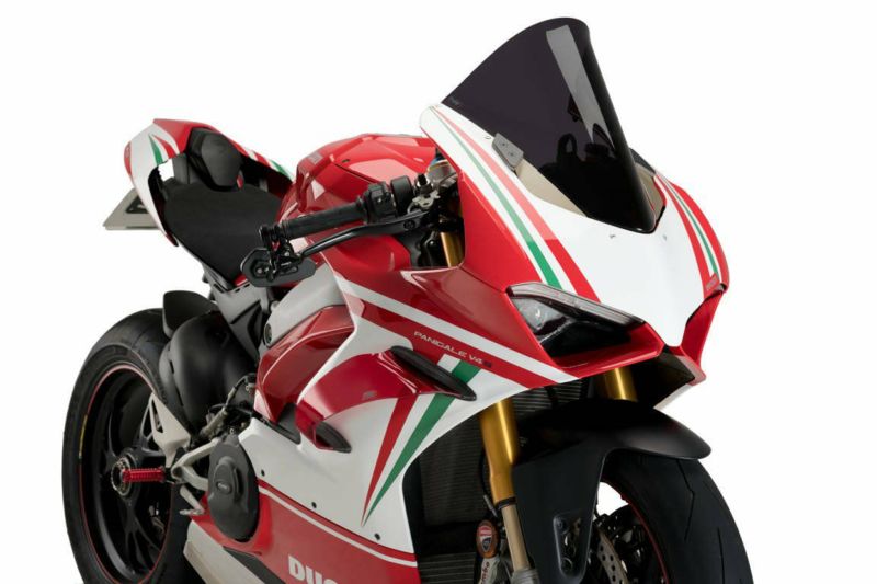 Puig(プーチ) ウイングレット・ダウンフォース・スポイラー・Ducati・パニガーレV2/V4・レッド | バイクカスタムパーツ専門店  モトパーツ(MOTO PARTS)