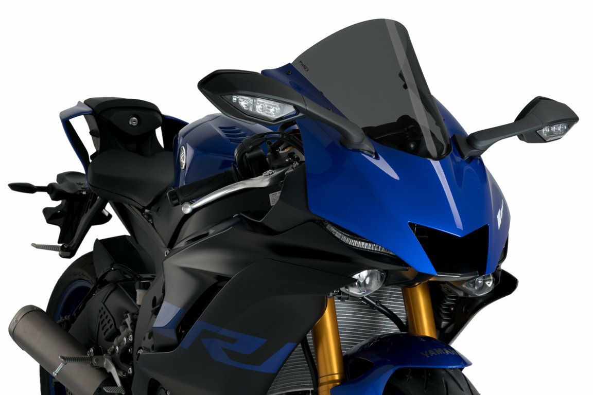 Puig(プーチ)R-RACER・スクリーン・ YZF-R6・17-・ダークスモーク-02