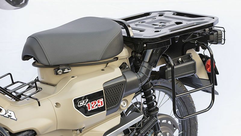 KIJIMA キジマ サイド バッグ サポートブラック ホンダ CT125 ハンターカブ 左-01