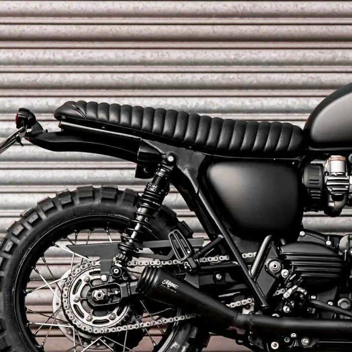 トライアンフ ボンネビル t100 純正シート - パーツ