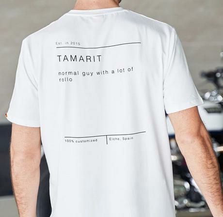 TAMARIT A lot of rollo Tシャツ ホワイト-01