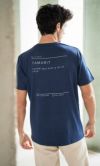 TAMARIT A lot of rollo Tシャツ ネイビー-02