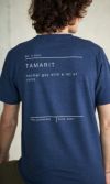 TAMARIT A lot of rollo Tシャツ ネイビー-06